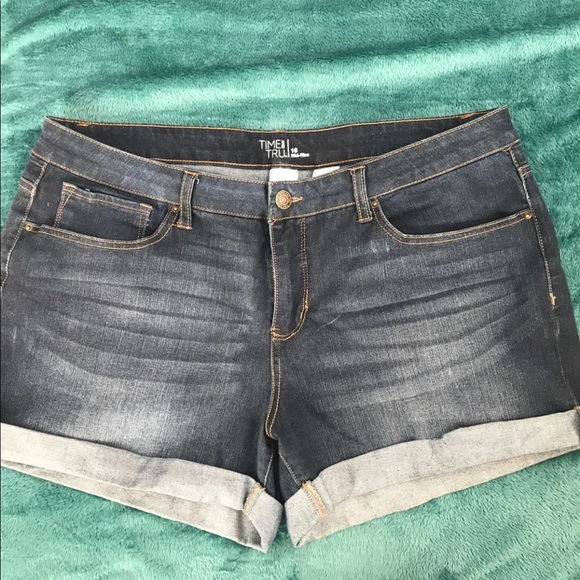 time and tru jean shorts